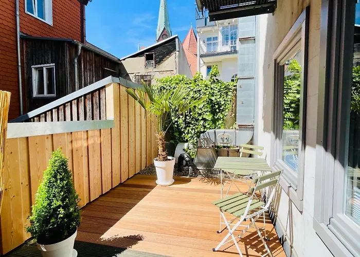 Fewozauber - Dom Oase, Zentrum, Terrasse, Business, Familie, Haustiere